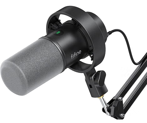 FIFINE Microphone for Podcasts